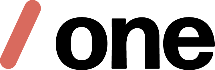 One